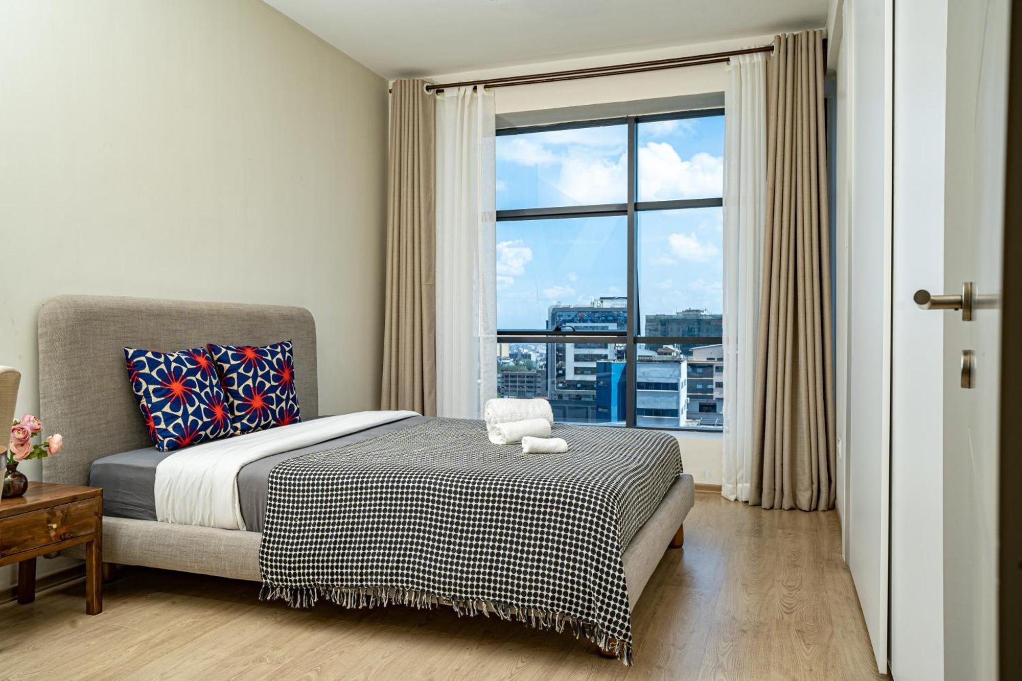Elite One Bedroom Apartment,Swimming Pool, Gym, Workspace ,Wonderiss Homes Close Proximity To Gtc, Jw Mariott And Kempinski نيروبي المظهر الخارجي الصورة